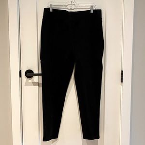American Eagle Black High Waisted Pull-on “Jeggings” Extra Thick Leggings 🖤 EUC